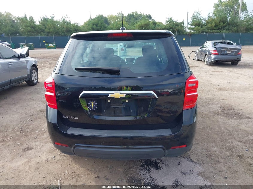 2017 Chevrolet Equinox Ls VIN: 2GNALBEK2H1520127 Lot: 43308303