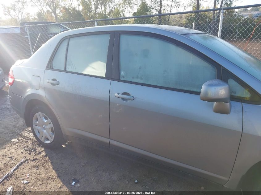 2010 Nissan Versa 1.8S VIN: 3N1BC1AP2AL393430 Lot: 43308310