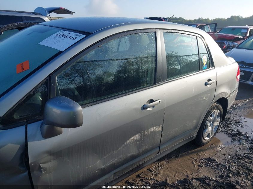 2010 Nissan Versa 1.8S VIN: 3N1BC1AP2AL393430 Lot: 43308310