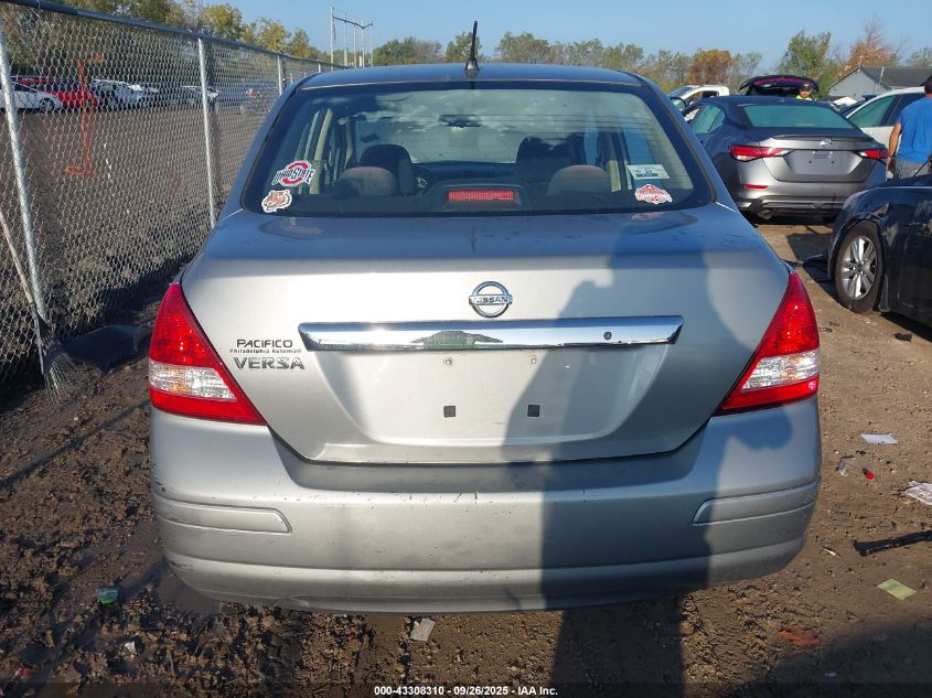 2010 Nissan Versa 1.8S VIN: 3N1BC1AP2AL393430 Lot: 43308310