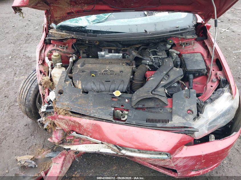 2009 Mitsubishi Lancer Es/Es-Sport VIN: JA3AU26U19U015934 Lot: 43308312