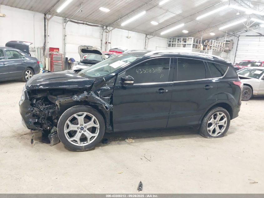 2017 Ford Escape Titanium VIN: 1FMCU9J90HUB75898 Lot: 43308313