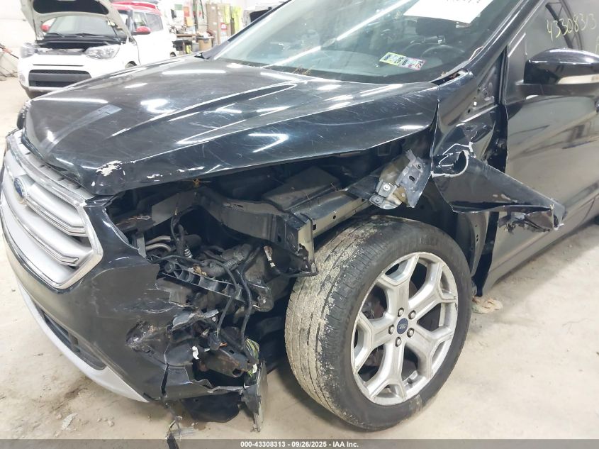 2017 Ford Escape Titanium VIN: 1FMCU9J90HUB75898 Lot: 43308313