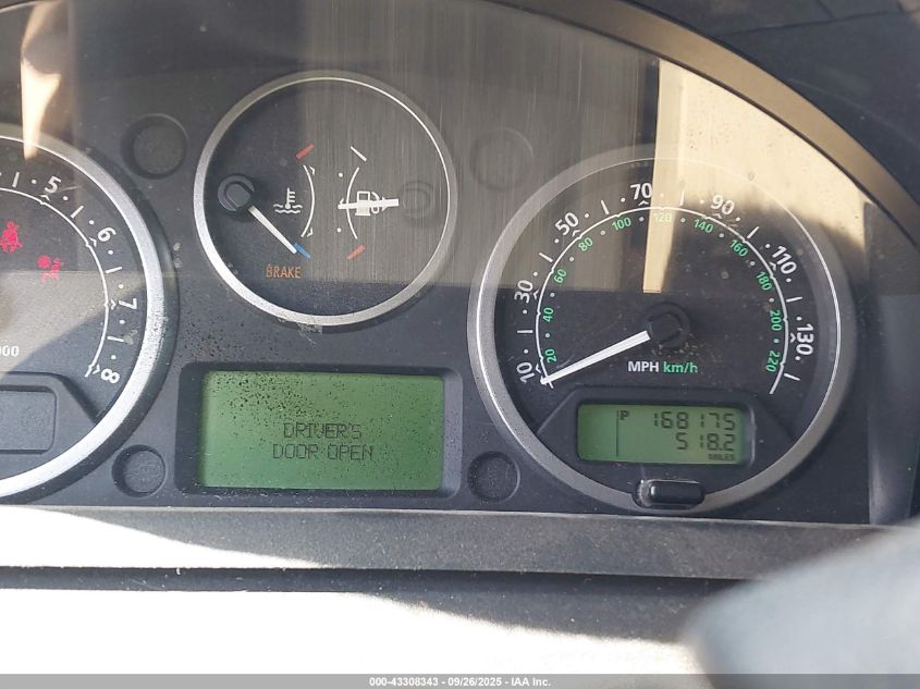 2006 Land Rover Lr3 V6 VIN: SALAE24426A396944 Lot: 43308343