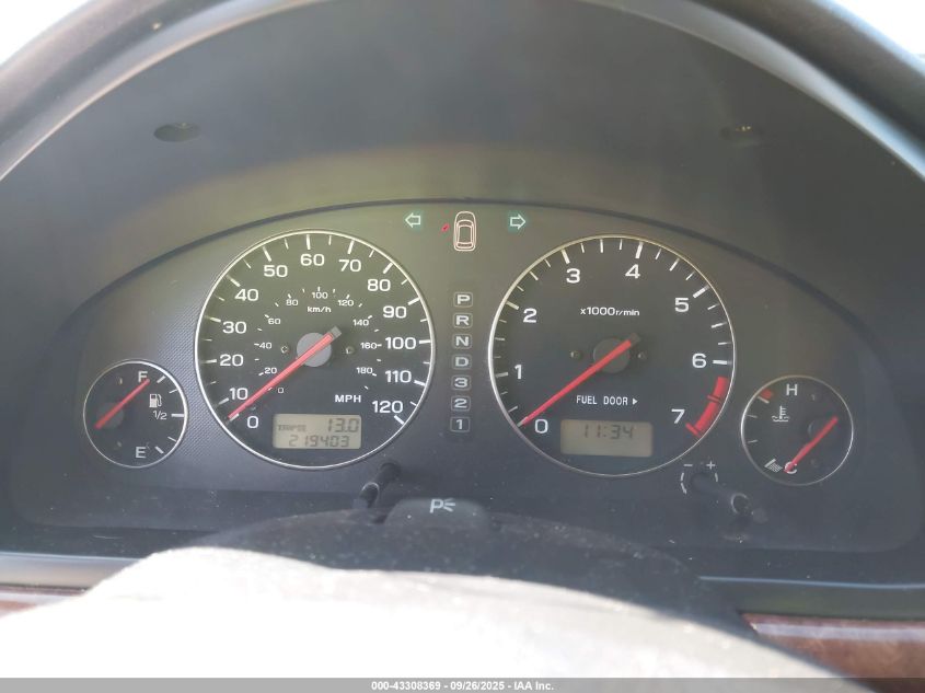 2004 Subaru Legacy L/L W/35Th Anniversary Edition VIN: 4S3BH625247303968 Lot: 43308369