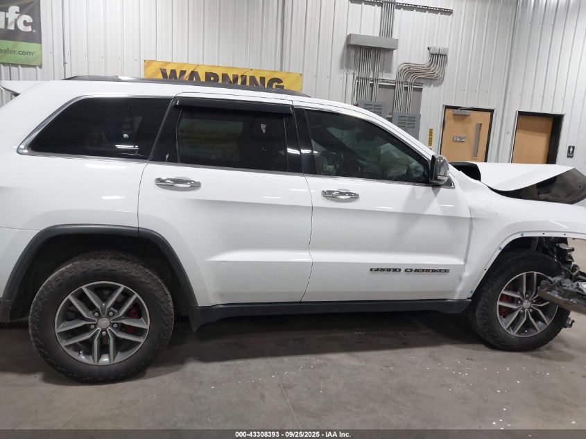 2017 Jeep Grand Cherokee Limited 4X4 VIN: 1C4RJFBG4HC861354 Lot: 43308393