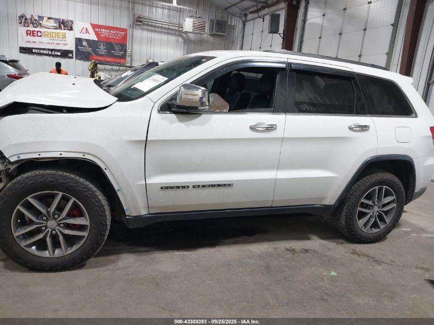 2017 Jeep Grand Cherokee Limited 4X4 VIN: 1C4RJFBG4HC861354 Lot: 43308393