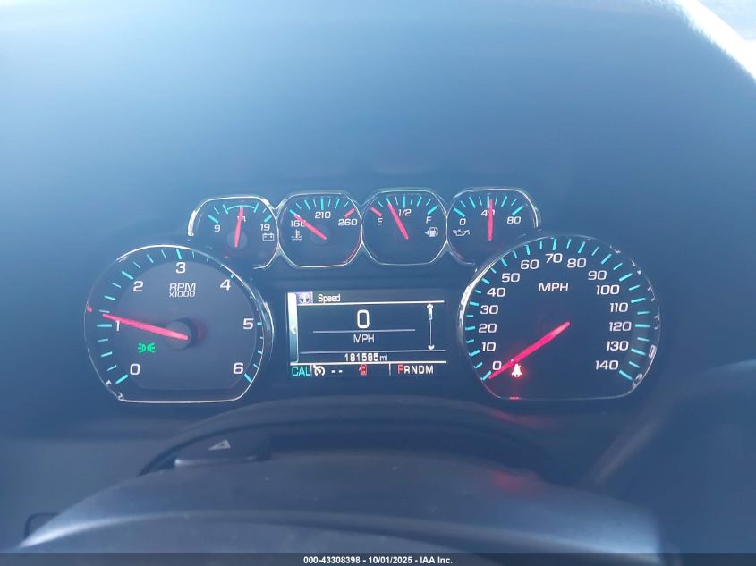 2015 Chevrolet Tahoe Lt VIN: 1GNSKBKC6FR679726 Lot: 43308398