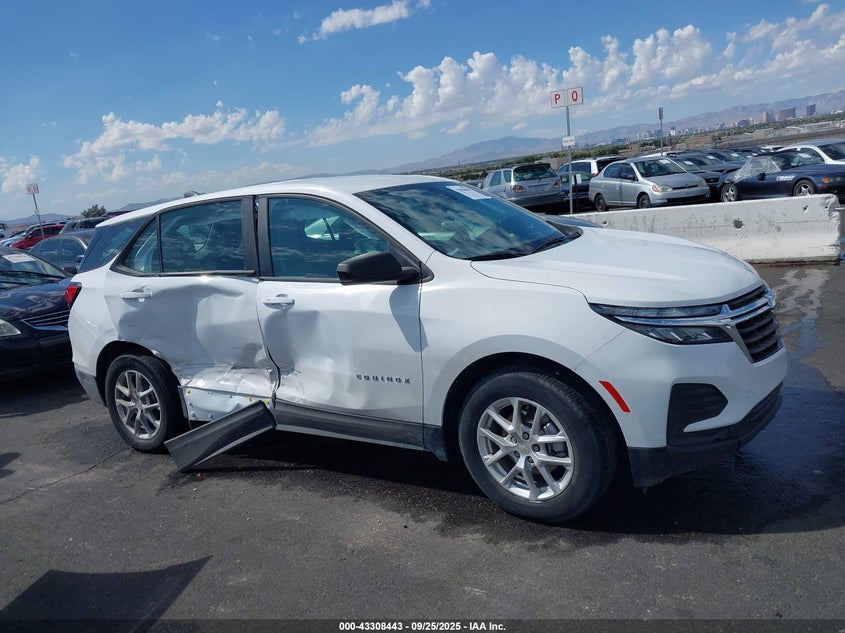 2024 Chevrolet Equinox Fwd 1Fl VIN: 3GNAXFEG0RL264156 Lot: 43308443