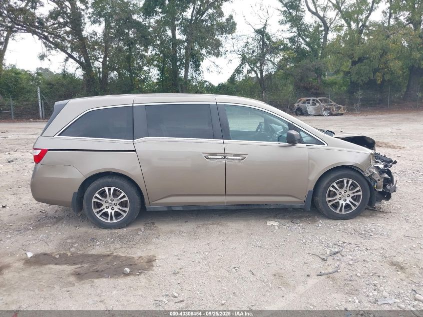 2013 Honda Odyssey Ex VIN: 5FNRL5H48DB033872 Lot: 43308454