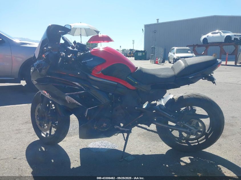 2012 Kawasaki Ex650 Ec VIN: JKAEXEE17CDA03827 Lot: 43308462