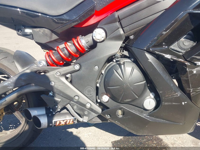 2012 Kawasaki Ex650 Ec VIN: JKAEXEE17CDA03827 Lot: 43308462