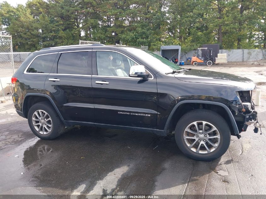 2015 Jeep Grand Cherokee Limited VIN: 1C4RJFBG3FC102675 Lot: 43308481