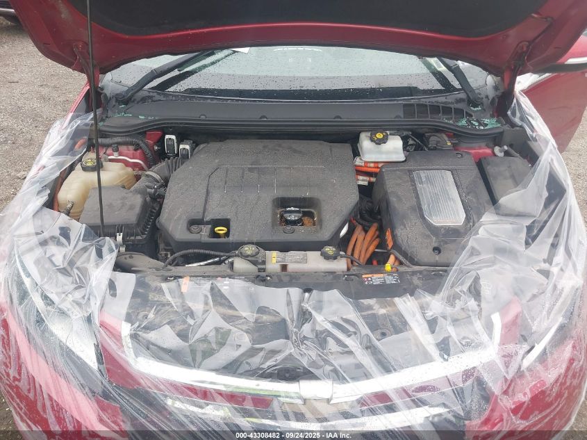 2012 Chevrolet Volt VIN: 1G1RB6E4XCU123925 Lot: 43308482