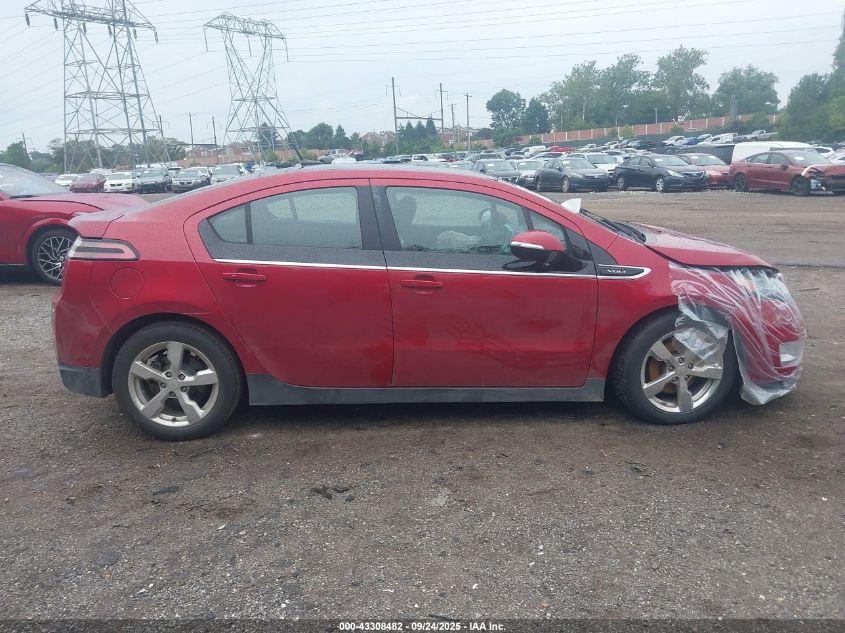 2012 Chevrolet Volt VIN: 1G1RB6E4XCU123925 Lot: 43308482