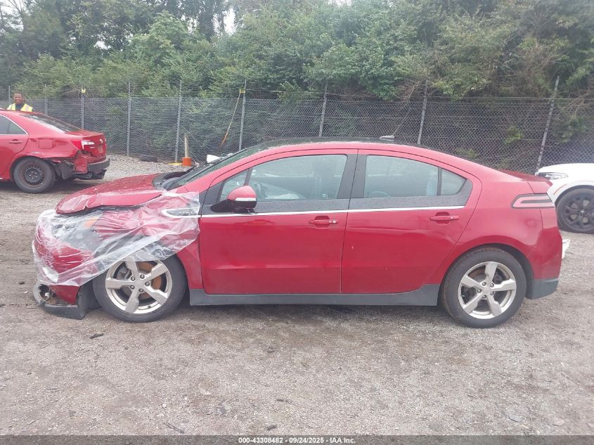 2012 Chevrolet Volt VIN: 1G1RB6E4XCU123925 Lot: 43308482