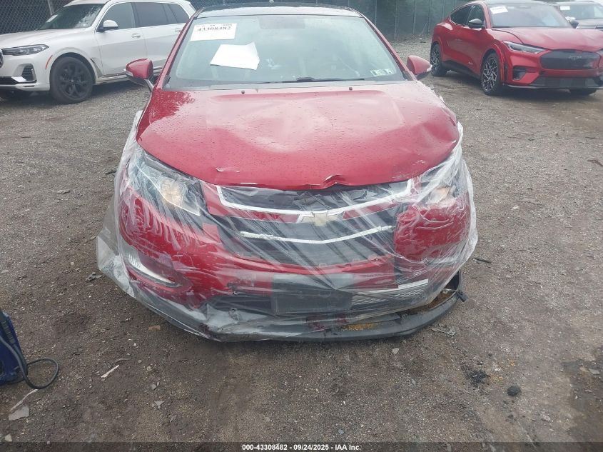 2012 Chevrolet Volt VIN: 1G1RB6E4XCU123925 Lot: 43308482