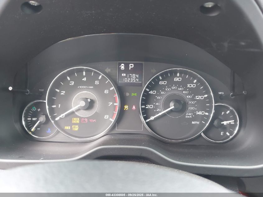 2012 Subaru Legacy 2.5I Limited VIN: 4S3BMBK68C3043319 Lot: 43308505