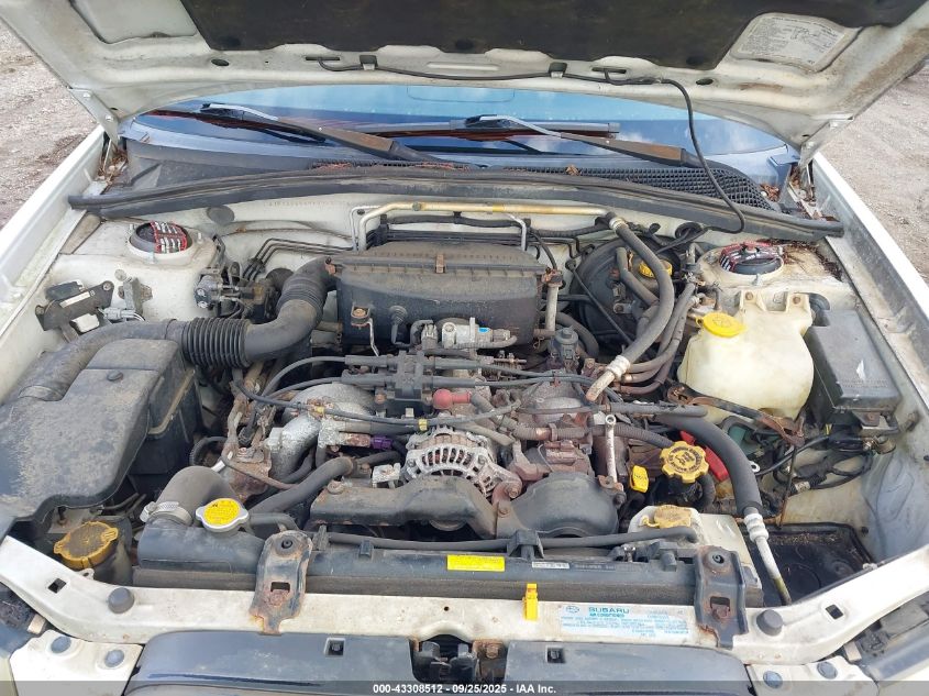 2004 Subaru Forester 2.5Xs VIN: JF1SG65694H747937 Lot: 43308512