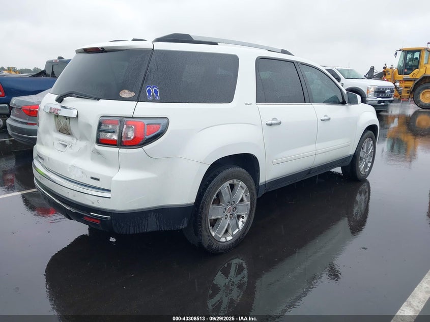Vin: 1gkkrskdxhj222940, lot: 43803159, gmc acadia limited 20174