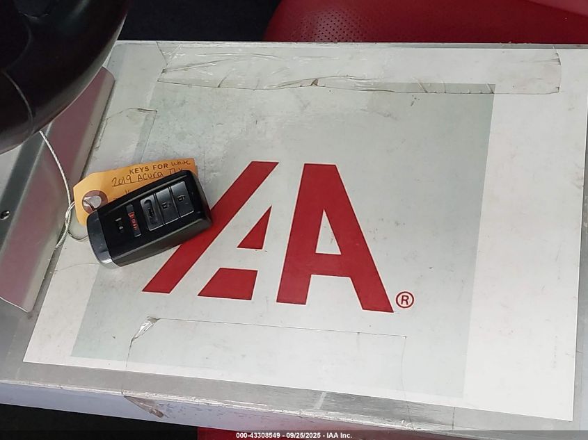 2019 Acura Tlx Tech A-Spec Pkgs VIN: 19UUB1F63KA010906 Lot: 43308549