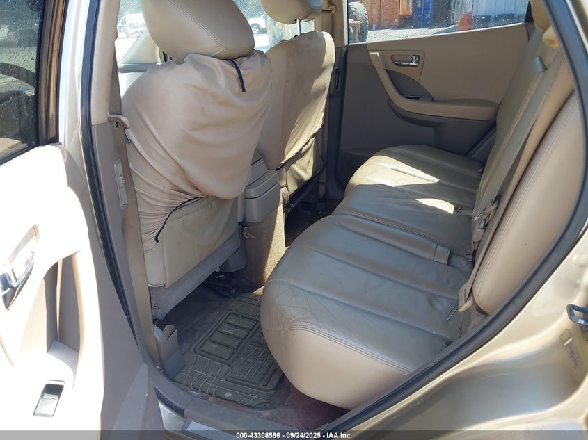 2007 Nissan Murano Sl VIN: JN8AZ08T67W521681 Lot: 43308586