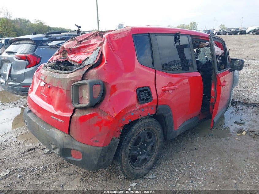 2016 JEEP RENEGADE SPORT - ZACCJAAT1GPD60259