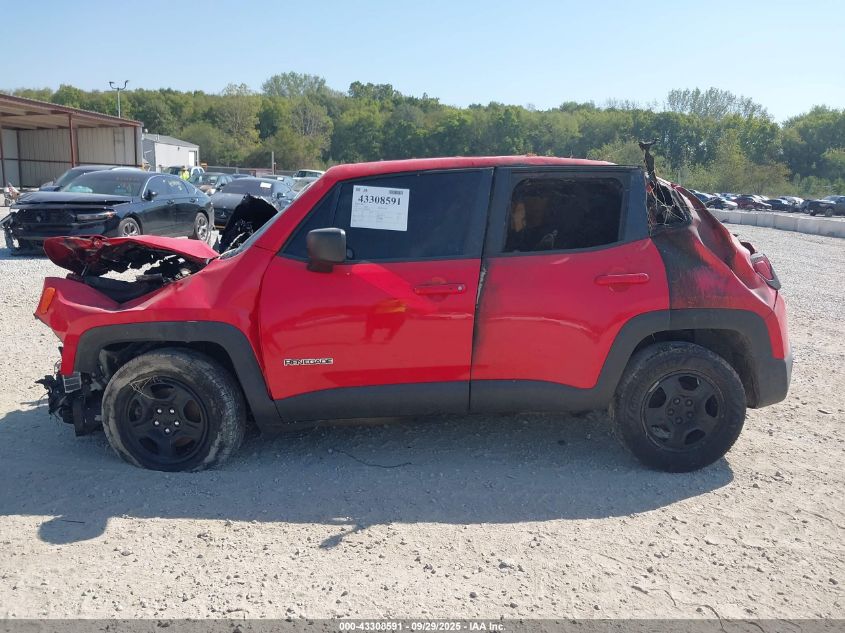 2016 Jeep Renegade Sport VIN: ZACCJAAT1GPD60259 Lot: 43308591