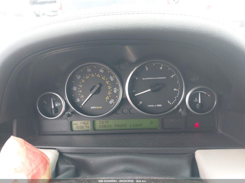 2008 Land Rover Range Rover Supercharged VIN: SALMF13408A268761 Lot: 43308593