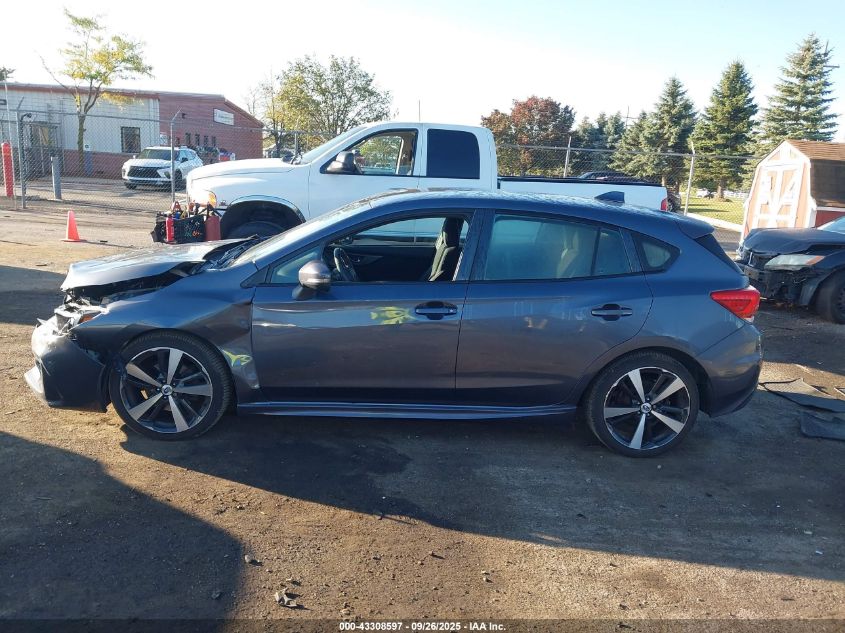 2017 Subaru Impreza 2.0I Sport VIN: 4S3GTAK61H3753009 Lot: 43308597