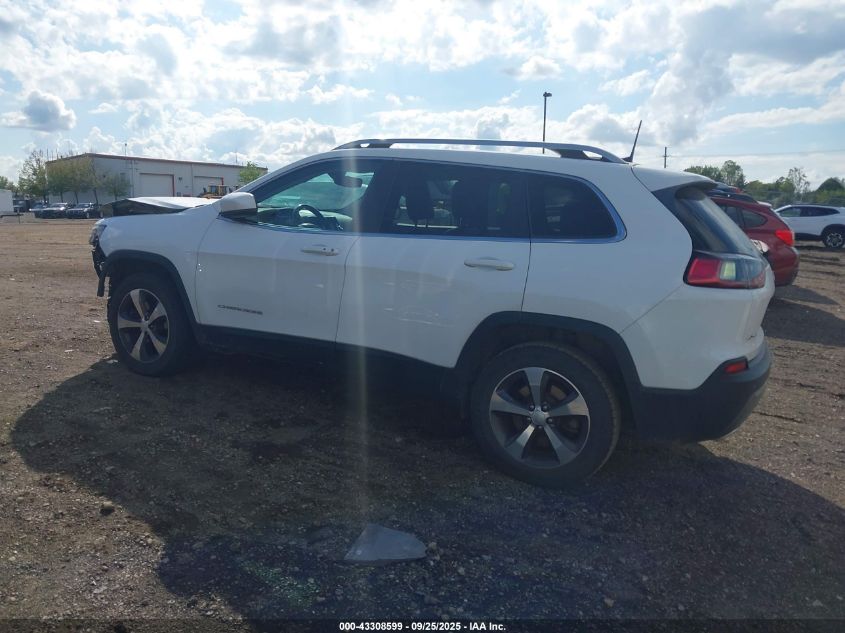 2019 Jeep Cherokee Limited 4X4 VIN: 1C4PJMDX3KD303554 Lot: 43308599
