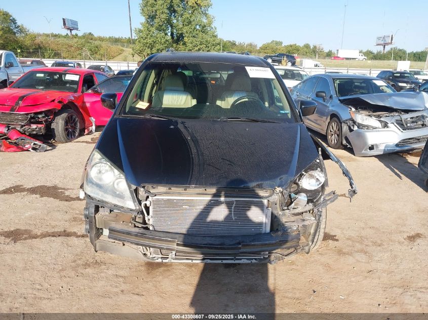 2007 Honda Odyssey Ex-L VIN: 5FNRL38747B123409 Lot: 43308607