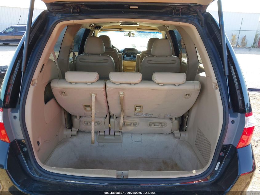 2007 Honda Odyssey Ex-L VIN: 5FNRL38747B123409 Lot: 43308607
