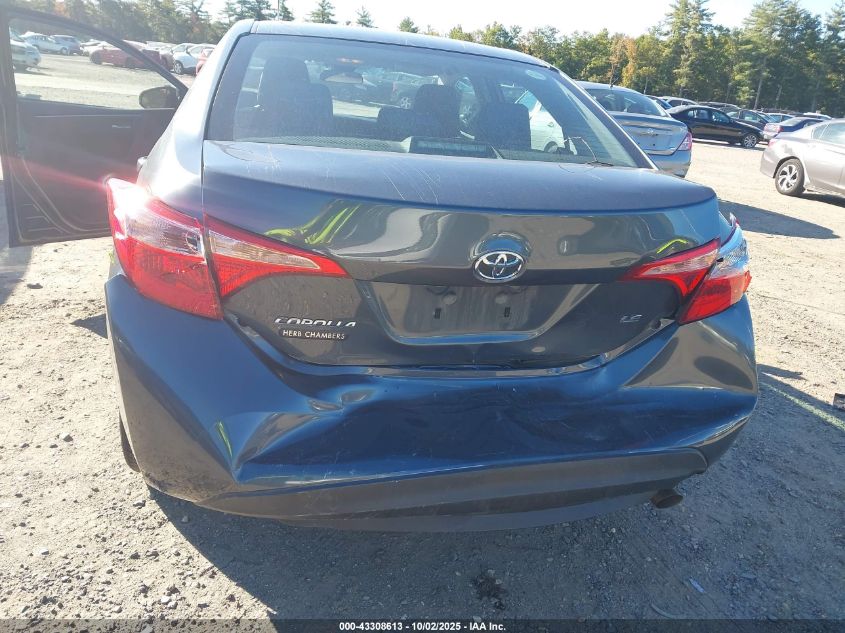 2018 Toyota Corolla Le VIN: 2T1BURHE3JC089328 Lot: 43308613