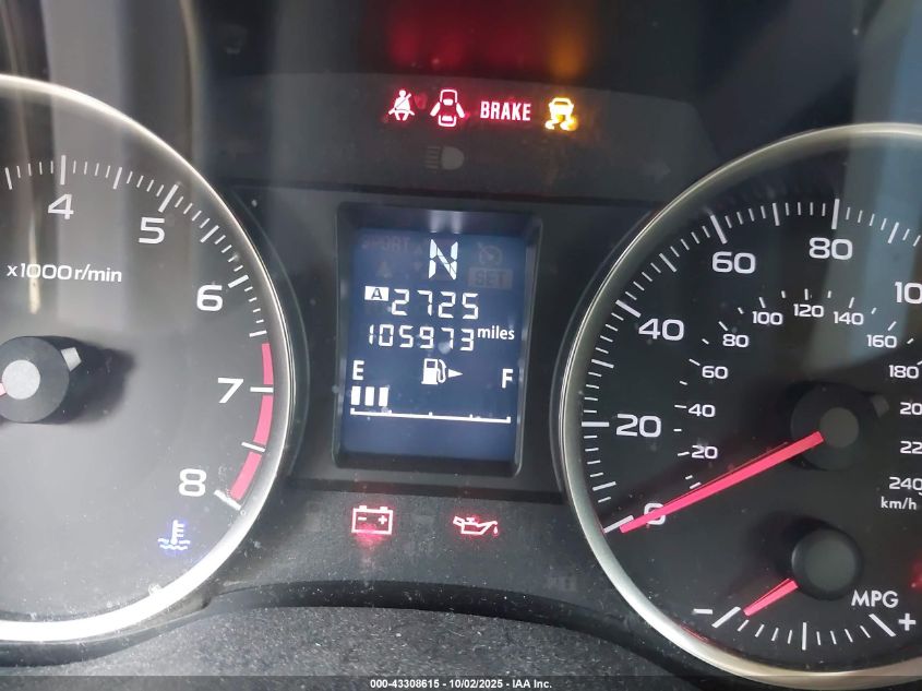 2015 Subaru Xv Crosstrek 2.0I Premium VIN: JF2GPACCXF8211272 Lot: 43308615