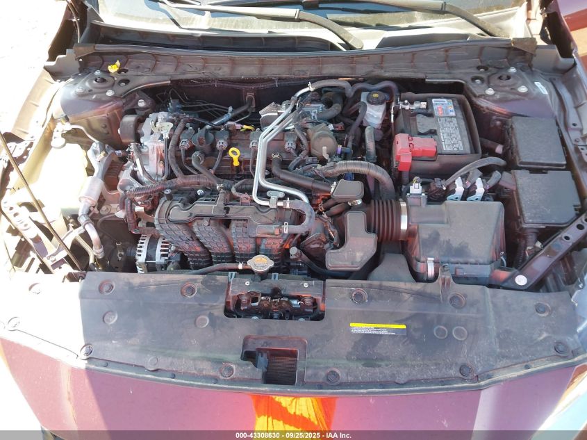 2025 Nissan Altima Sv Fwd VIN: 1N4BL4DV4SN341667 Lot: 43308630