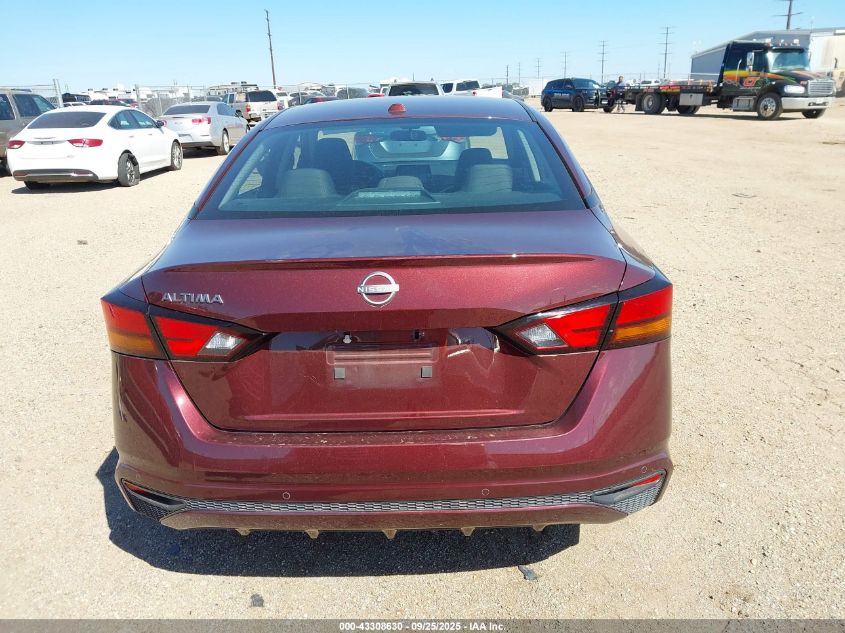 2025 Nissan Altima Sv Fwd VIN: 1N4BL4DV4SN341667 Lot: 43308630