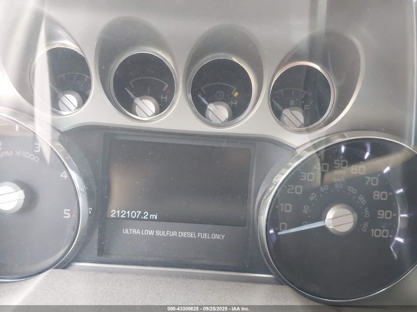 2012 Ford F-250 Lariat VIN: 1FT7W2BT9CEB52060 Lot: 43308628