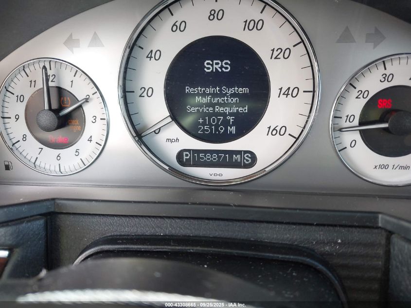 2009 Mercedes-Benz E 350 4Matic VIN: WDBUF87XX9B376609 Lot: 43308665