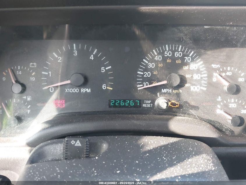 2000 Jeep Cherokee Classic VIN: 1J4FT58S8YL270750 Lot: 43308681