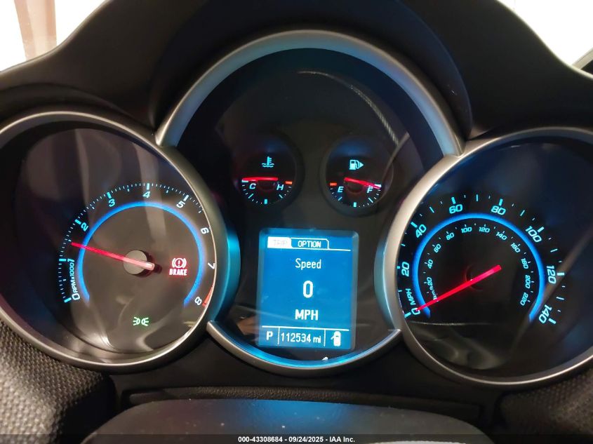 2014 Chevrolet Cruze 1Lt Auto VIN: 1G1PC5SBXE7438212 Lot: 43308684