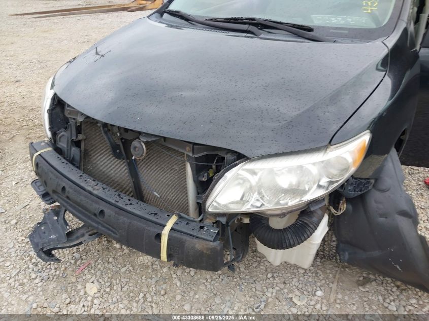 2009 Toyota Corolla Le VIN: 2T1BU40E59C163729 Lot: 43308688