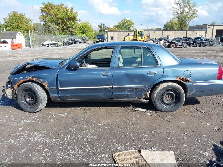 2008 Mercury Grand Marquis Ls VIN: 2MEHM75V18X611882 Lot: 43308692