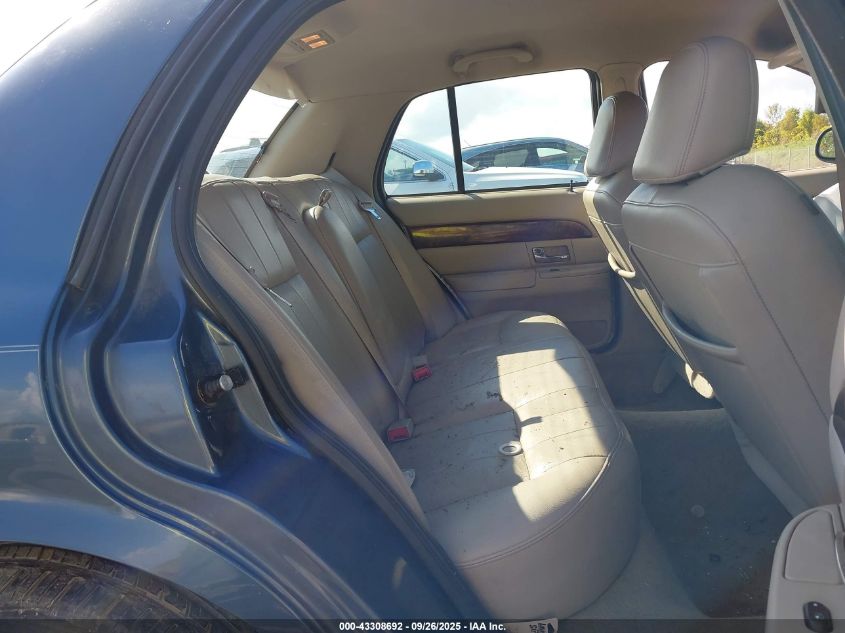 2008 Mercury Grand Marquis Ls VIN: 2MEHM75V18X611882 Lot: 43308692