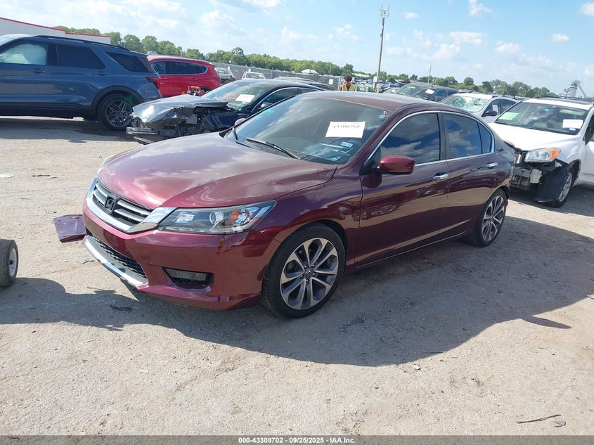 1HGCR2F57EA309176 2014 HONDA ACCORD photo no. 2
