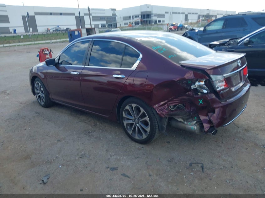 1HGCR2F57EA309176 2014 HONDA ACCORD photo no. 3