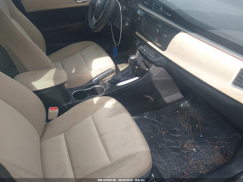 2016 TOYOTA COROLLA LE 5YFBURHEXGP373905