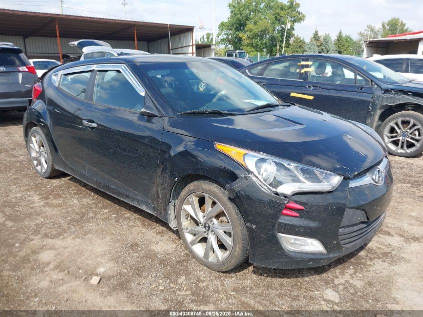 2017 HYUNDAI VELOSTER - KMHTC6AD4HU306322