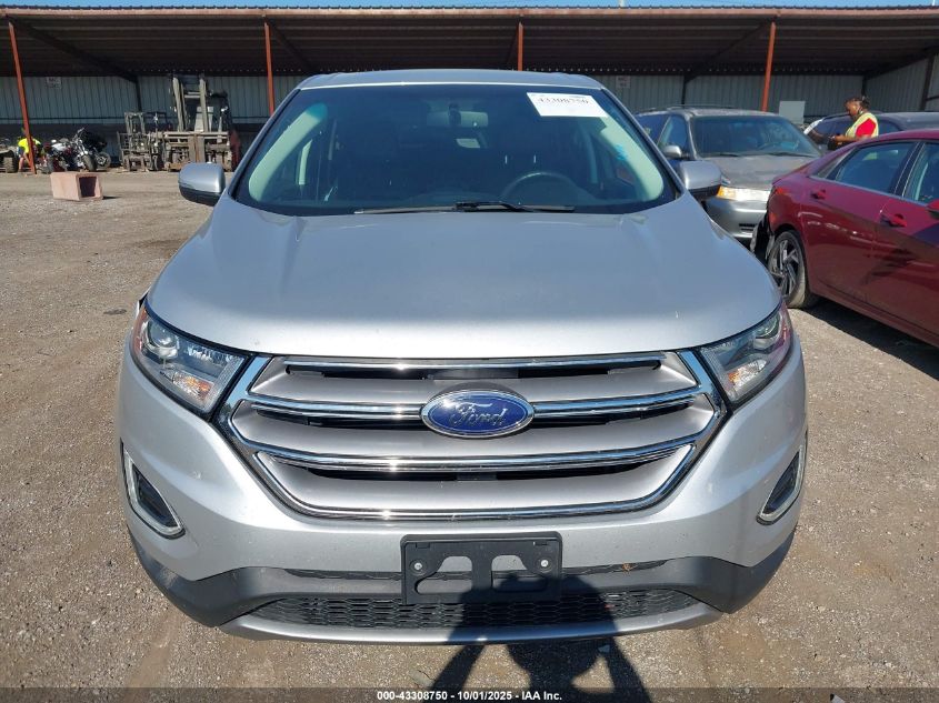2016 Ford Edge Sel VIN: 2FMPK3J8XGBB99285 Lot: 43308750