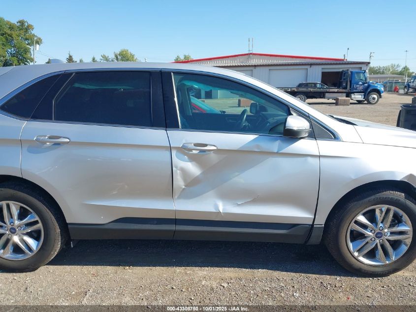 2016 Ford Edge Sel VIN: 2FMPK3J8XGBB99285 Lot: 43308750